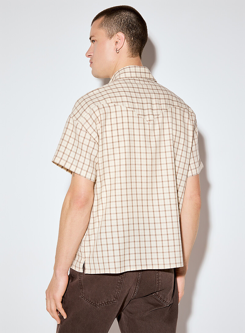 Earthy check shirt product image 3