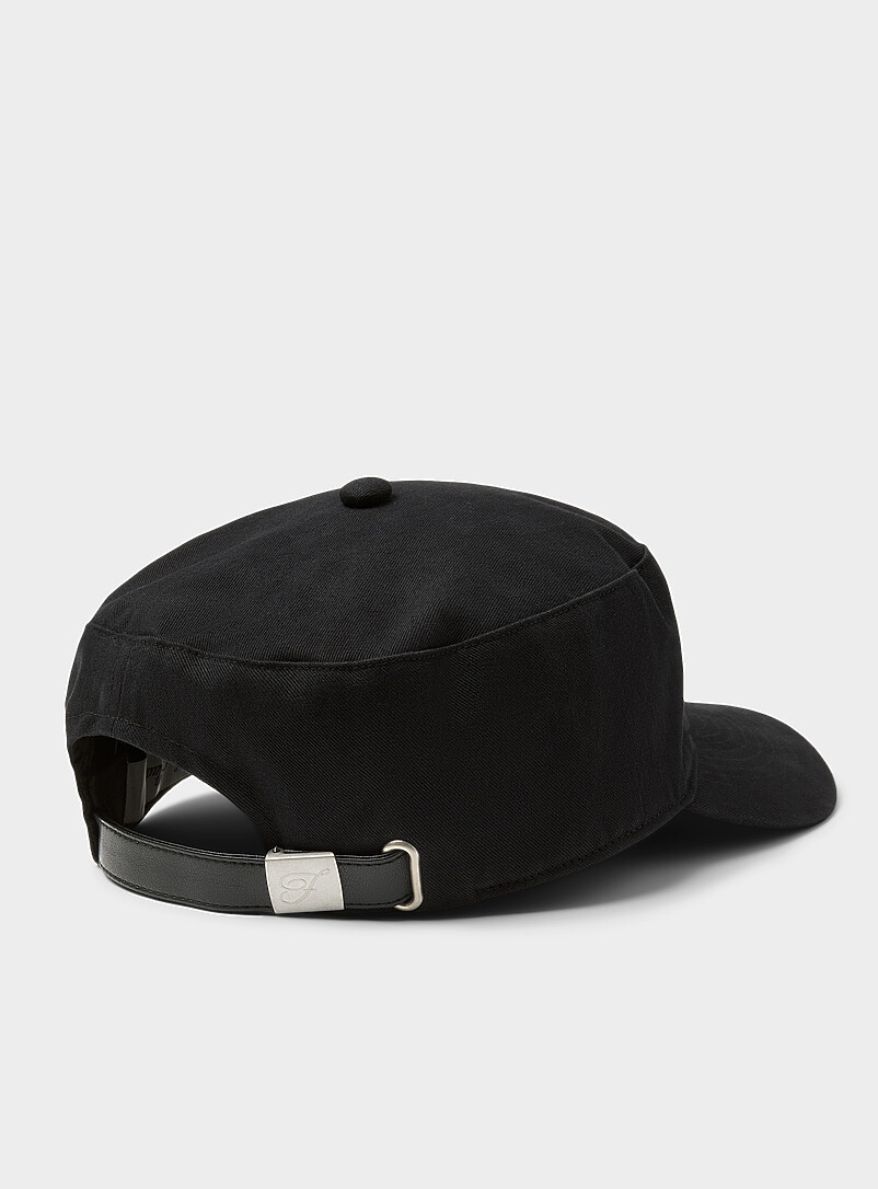 Embroidered logo shallow cap product image 2