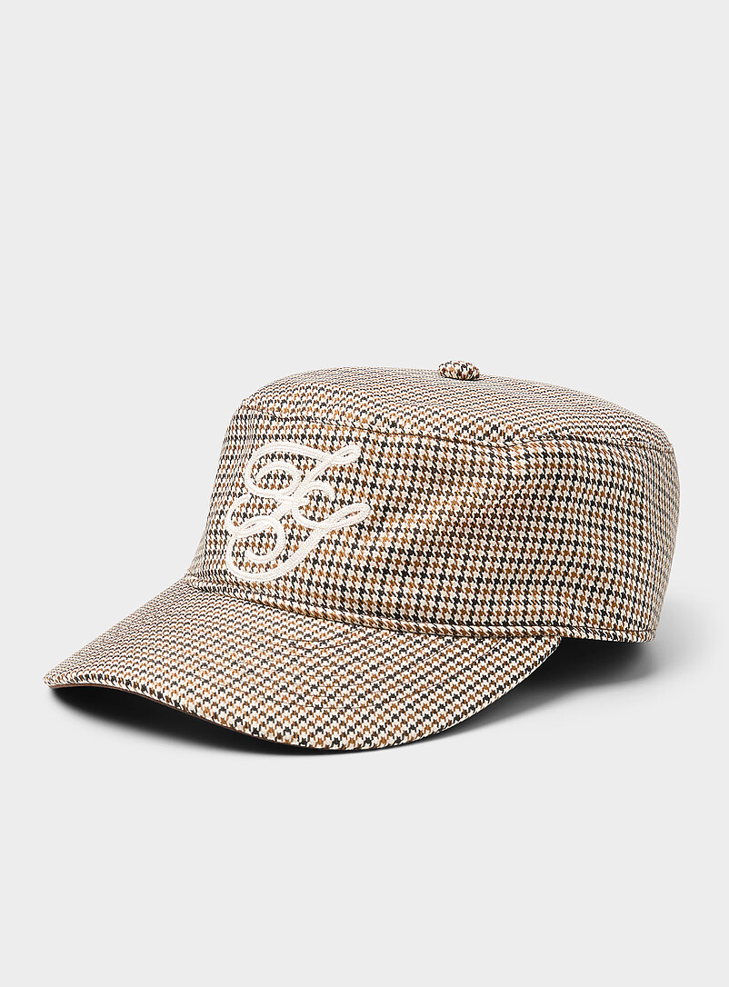 Embroidered Logo Shallow Cap
