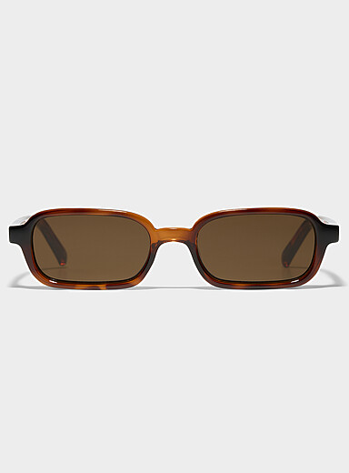Les lunettes de soleil &eacute;troites rectangulaires Pilferer
