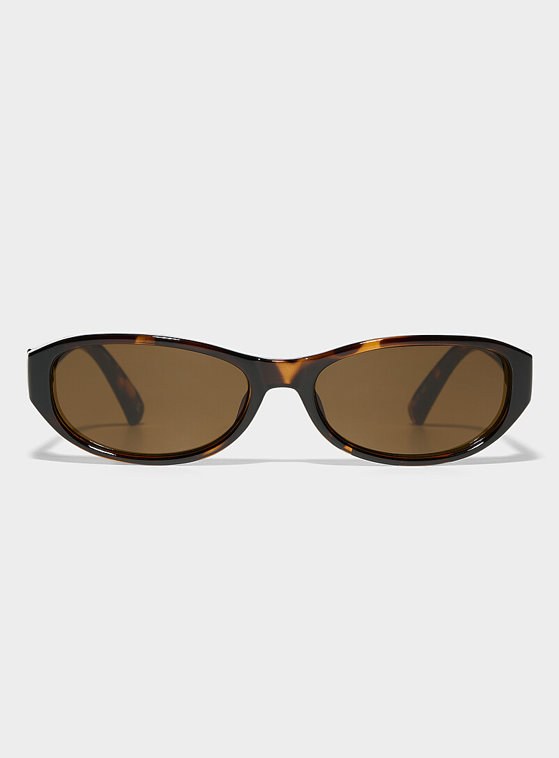 Don't Cha long oval sunglasses product image (primary)
