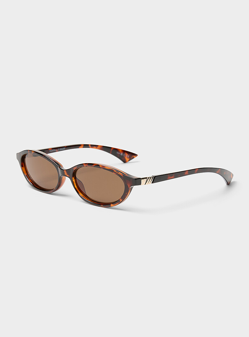 Duskfall pointed oval sunglasses product image (primary)