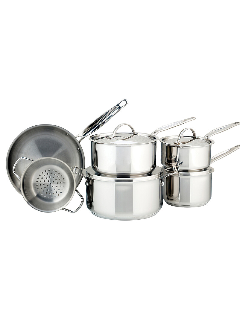 Confederation stainless steel cookware set 11-piece set product image 2