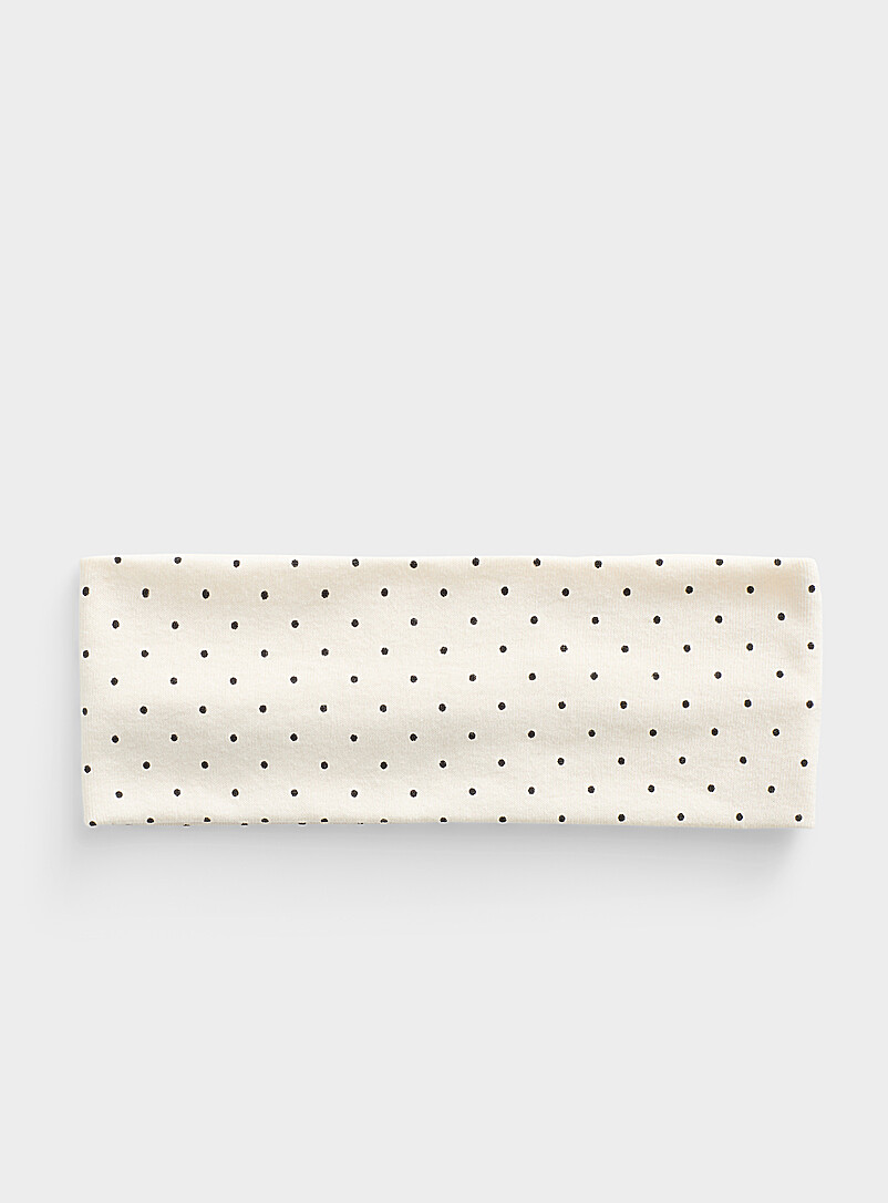 Dotted wide headband product image (primary)