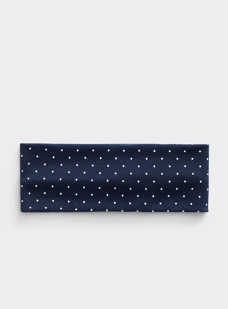 Dotted Wide Headband