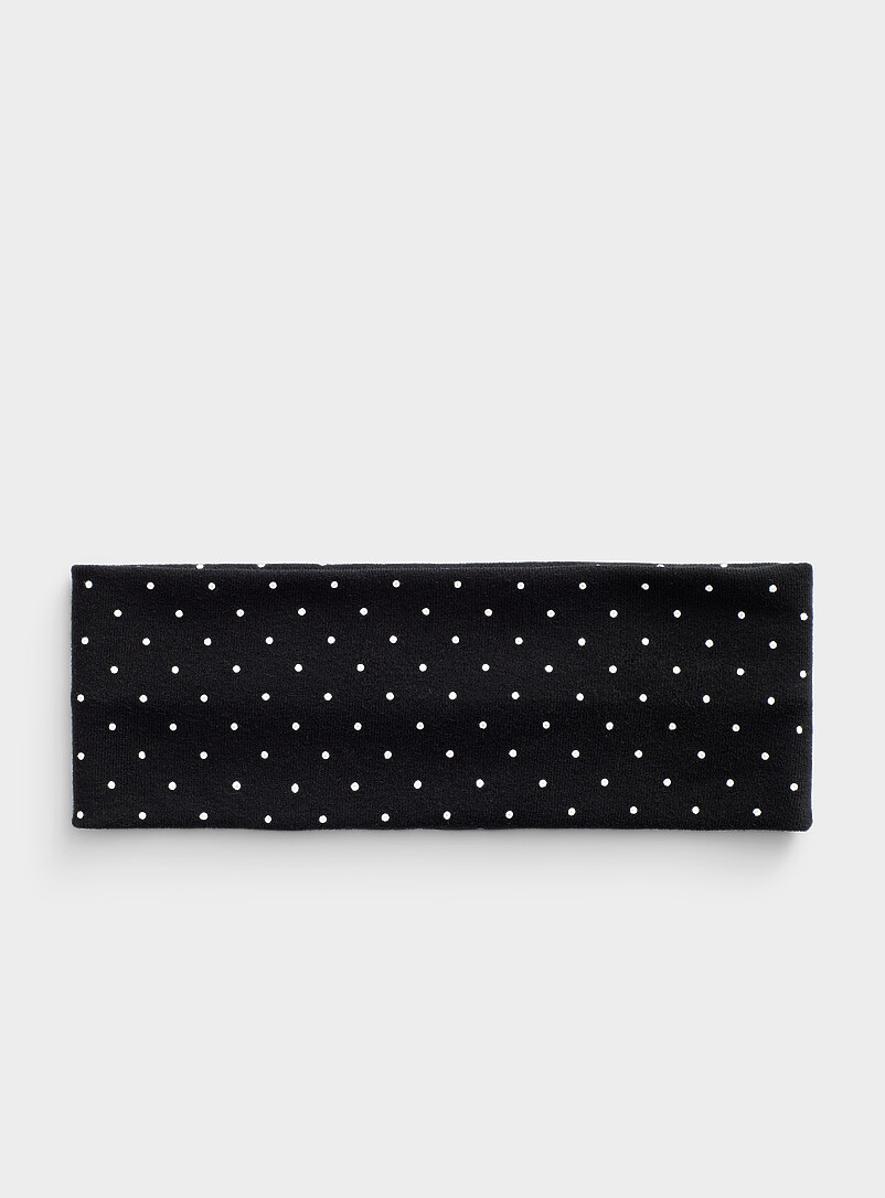 Dotted Wide Headband
