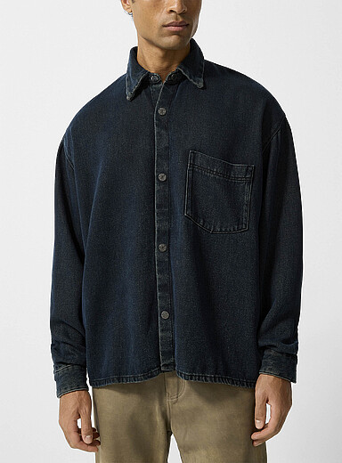 Maza loose lyocell shirt