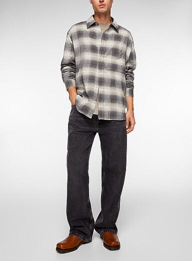 La chemise Pete carreaux ombr&eacute;s