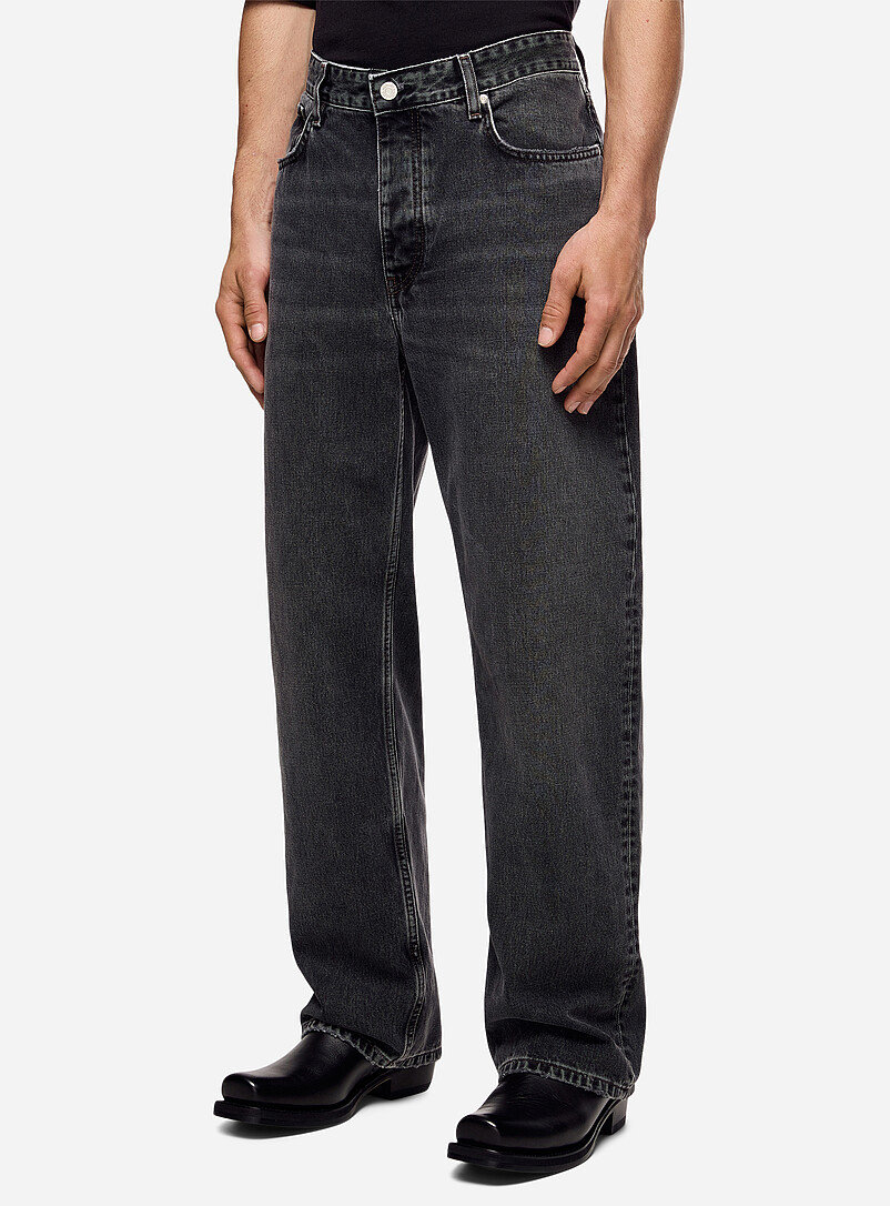 Steve straight-leg grey jean product image 2