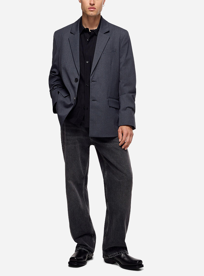 Frank heathered grey blazer product image 2