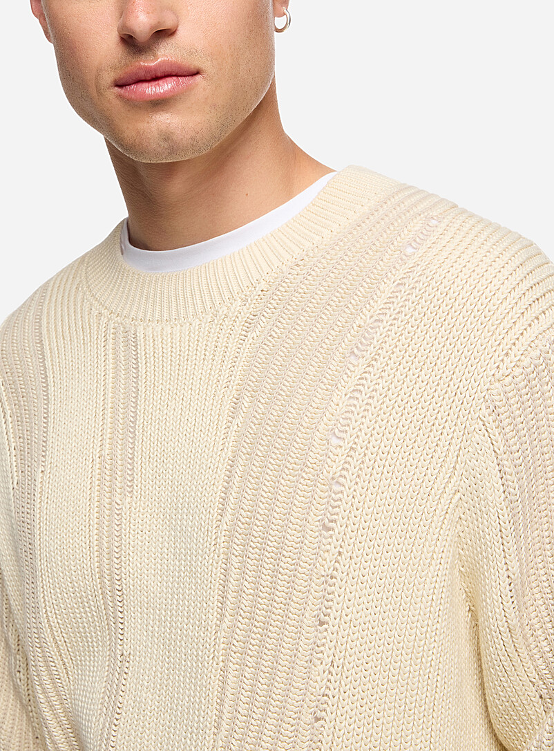 Bently mixed knit sweater product image 2