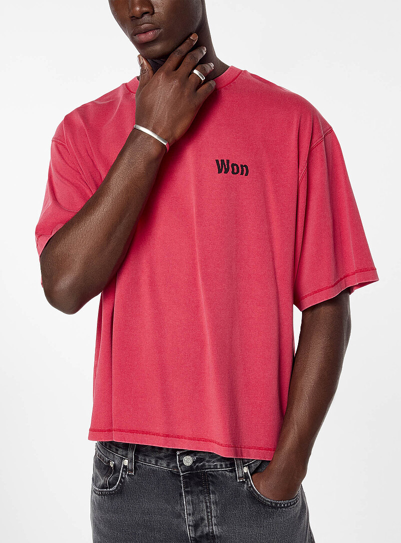 Houston logo essential boxy-fit T-shirt product image (primary)