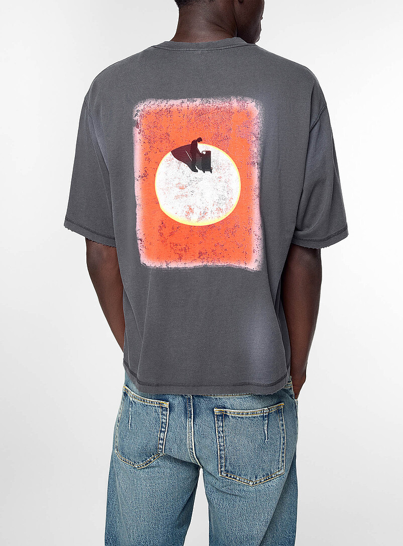 Houston Sun vintage boxy-fit T-shirt product image (primary)