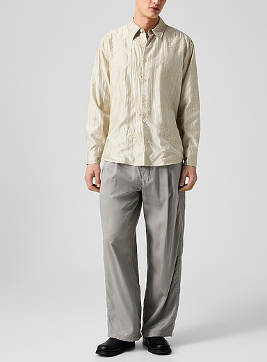 Our Legacy Grey TENCEL&trade; casual pant  for men