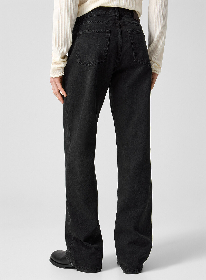 Our Legacy Black Carlson faded black jean for men