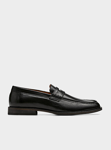Our Legacy Black Supple leather penny loafers Men for men