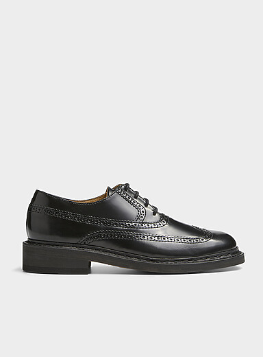 Our Legacy: La chaussure brogue Parade Homme Noir pour homme