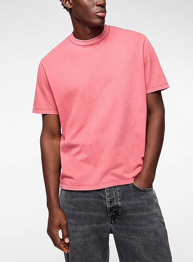 Our Legacy Pink Faded boxy-fit T-shirt for men