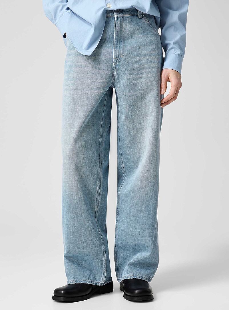 Vast light blue wide-leg jean product image 2
