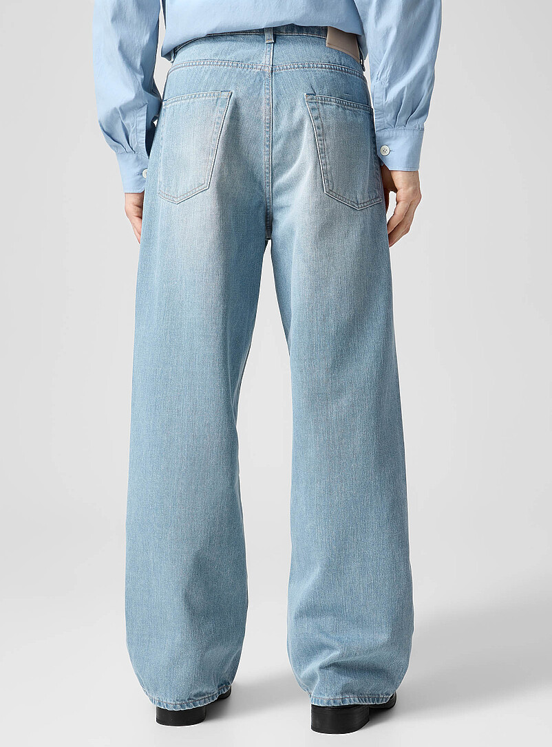 Vast light blue wide-leg jean product image 3