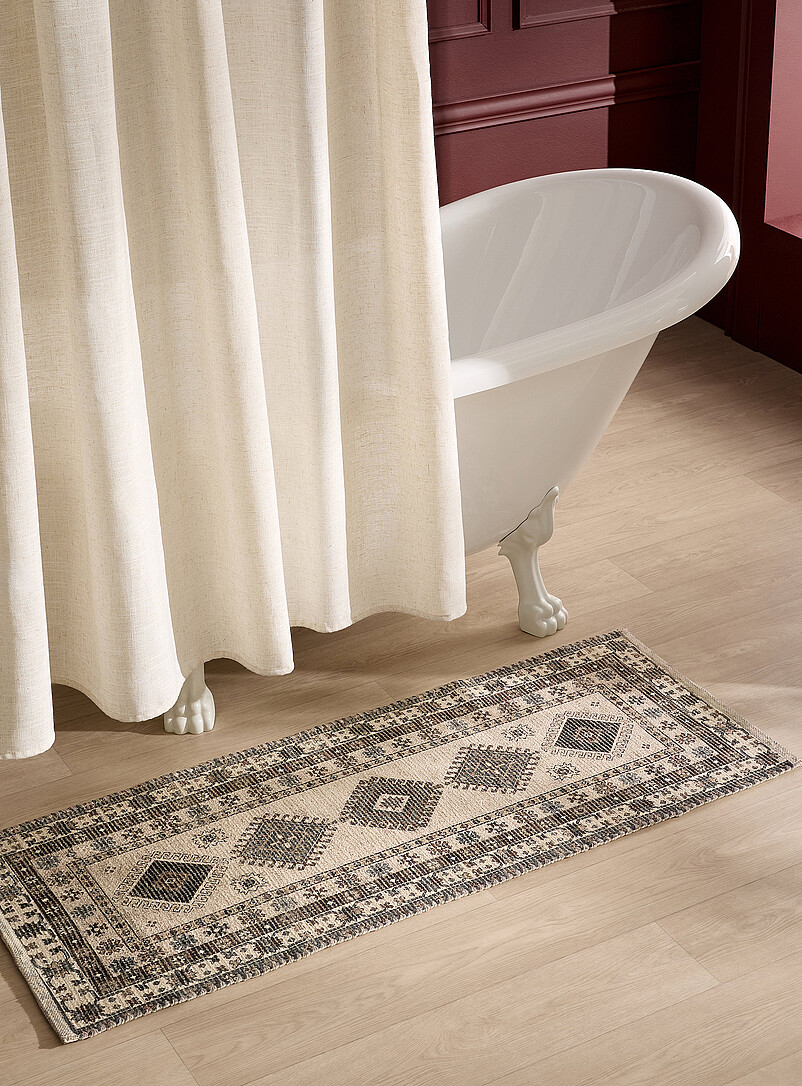 Persian-style woven bath mat 50 x 120 cm product image (primary)
