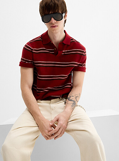 Le polo ray&eacute; Walker
