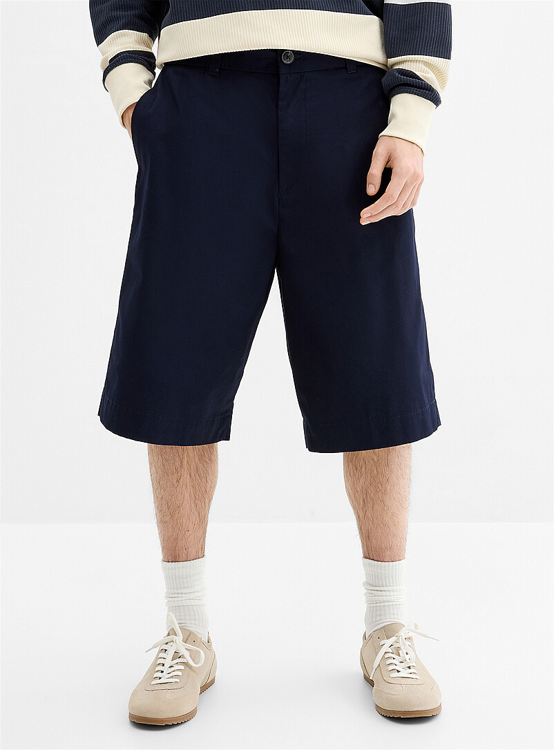 Redefined rebel Sand Loose chino Bermudas <b>Baggy fit</b> for men