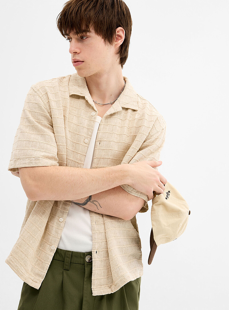 Corey Textured Check Shirt