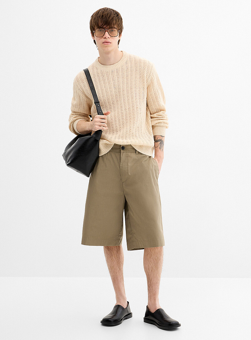 Loose Chino Bermudas Baggy Fit