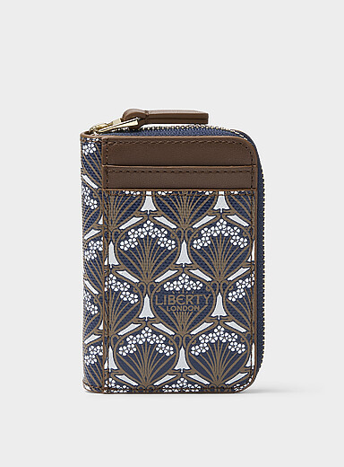 Iphis zipped wallet <b>Made with Liberty Fabric</b>