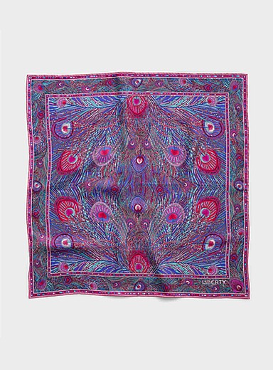 Le foulard Hera pure soie <b>Fait d'un tissu Liberty Fabric</b>