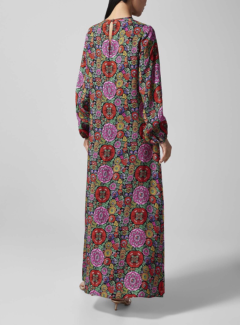 Puff-sleeve floral dress | Liberty | Patterned | Simons