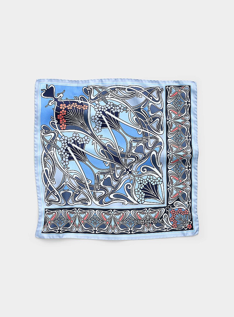 Ianthe pure silk scarf Made with Liberty Fabric product image (primary)