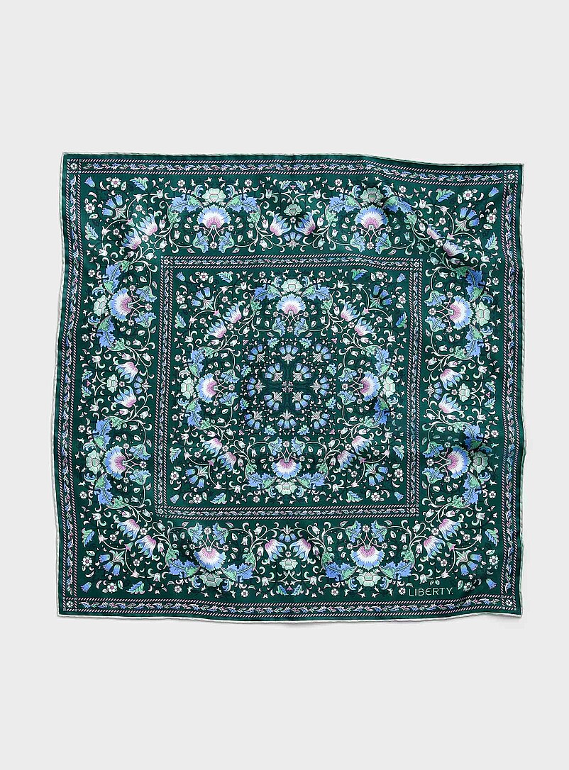 Lodden pure silk sweet nature scarf Made with Liberty Fabric product image 2