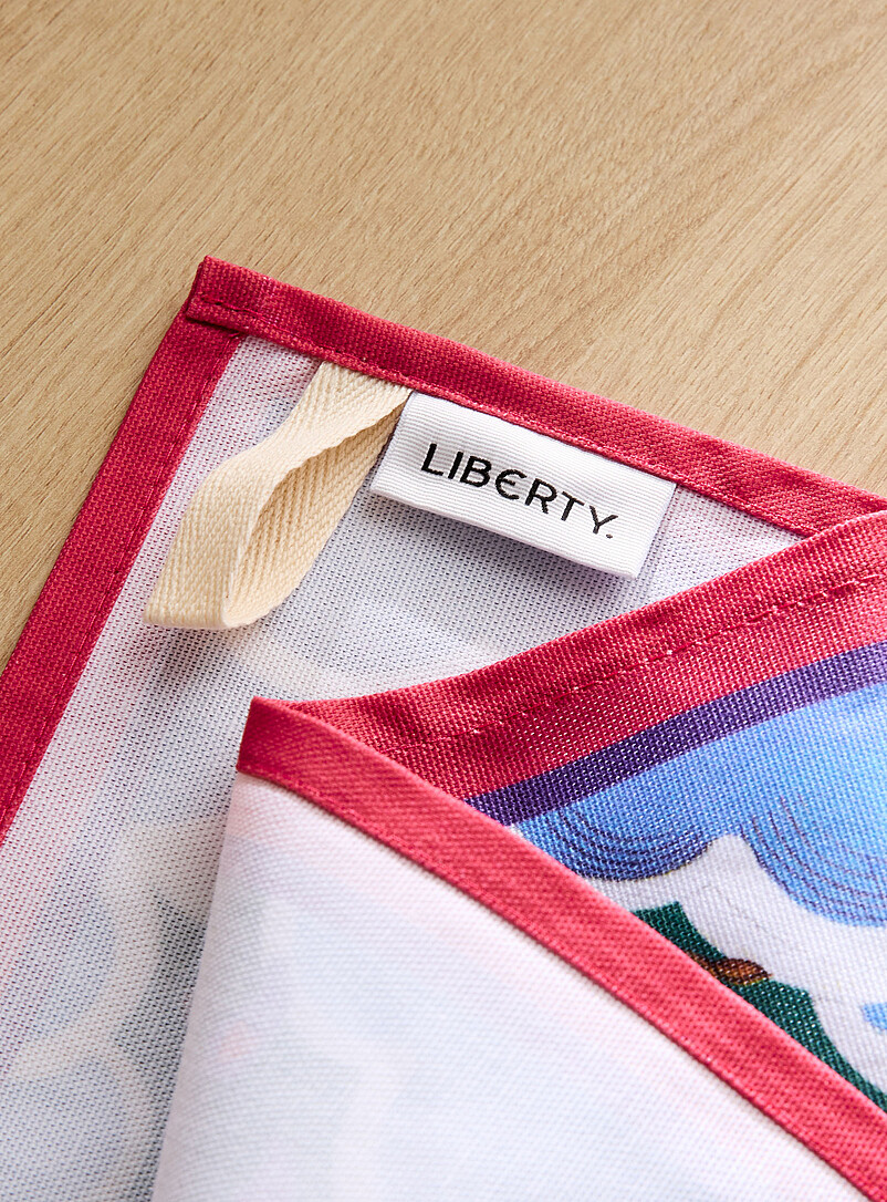 Peace Love and Liberty tea towel Made with Liberty Fabric product image 2