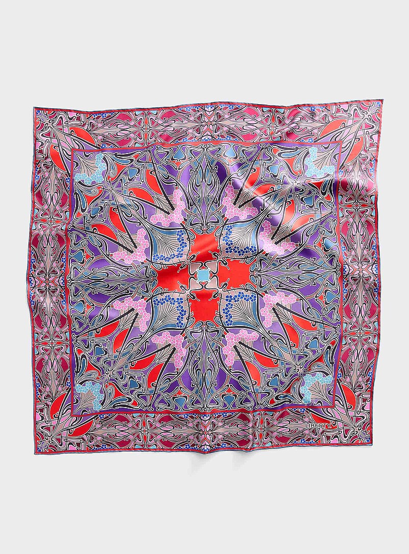 Pure silk lanthe scarf Made with Liberty Fabric product image (primary)