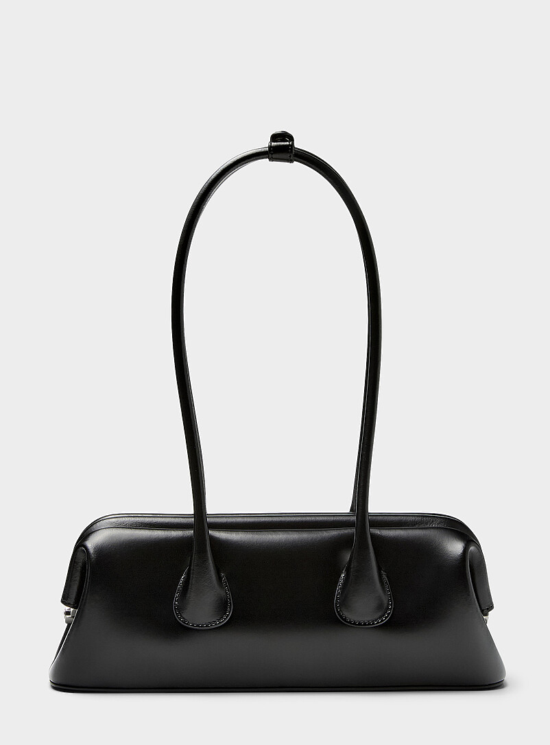 Boat small leather baguette bag product image (primary)
