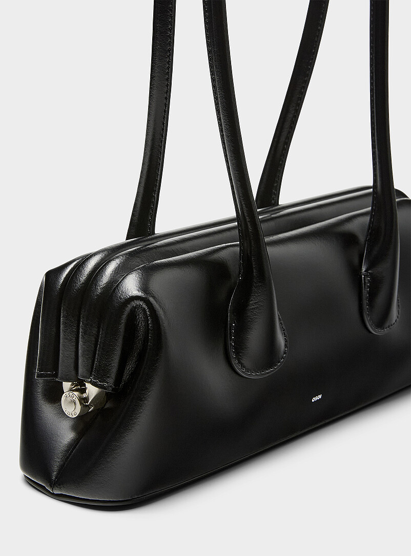 Boat small leather baguette bag product image 2