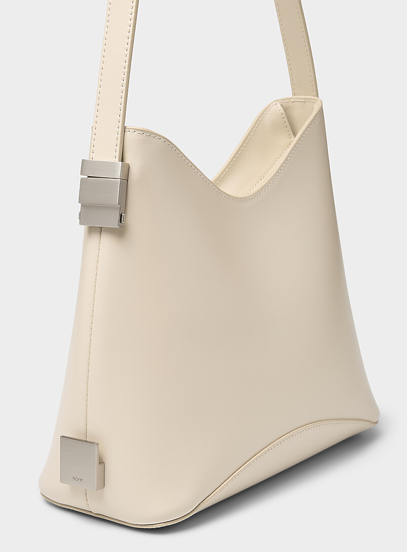 Egg ecru leather mini-bag product image 2