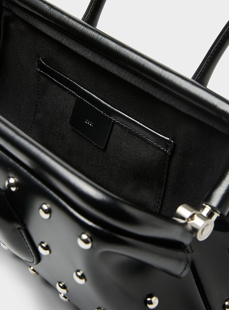 Boat small studded leather baguette bag product image 3