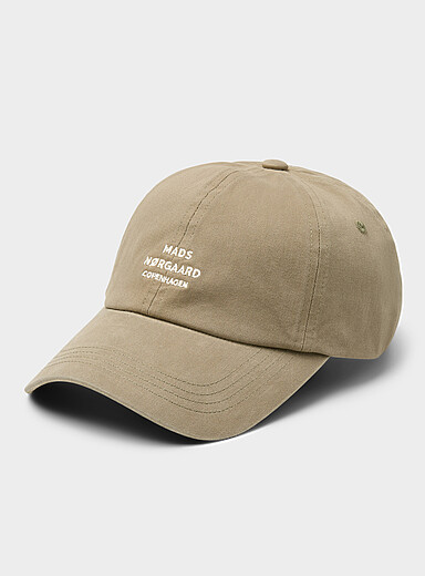 Embroidered logo baseball cap