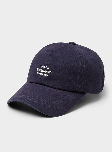 Embroidered logo baseball cap