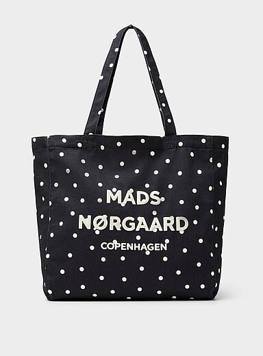 Athene polka dot tote