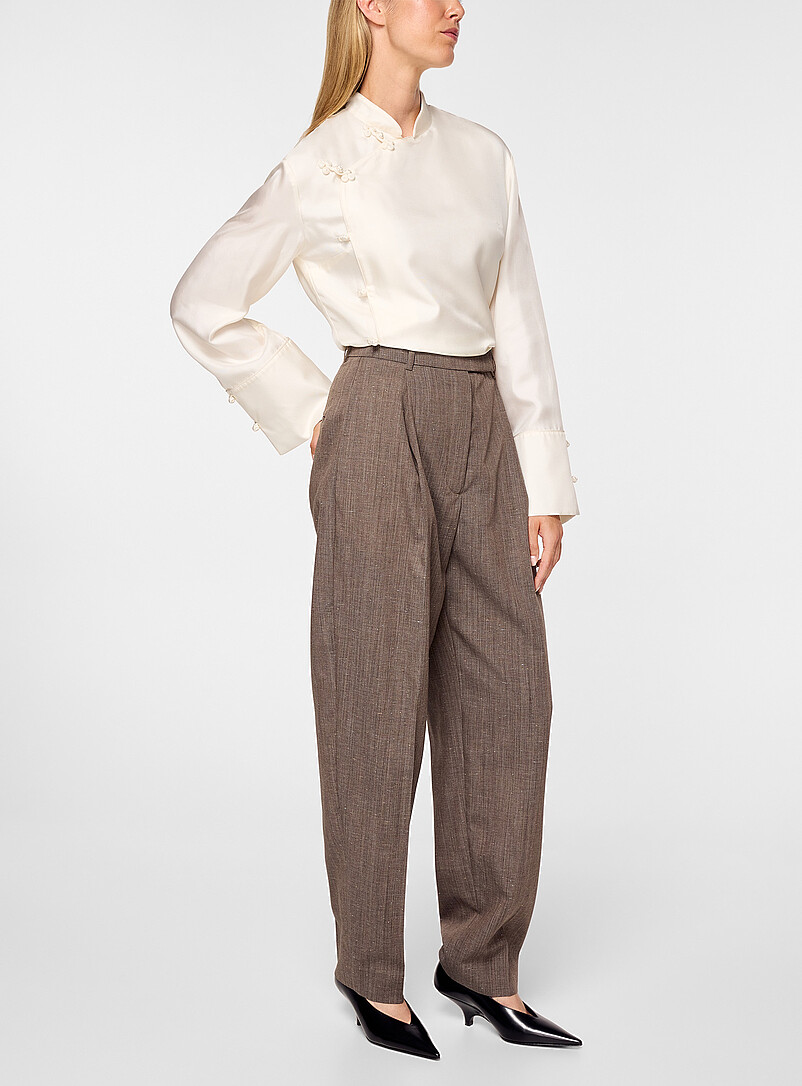 Pure silk pankou blouse product image (primary)