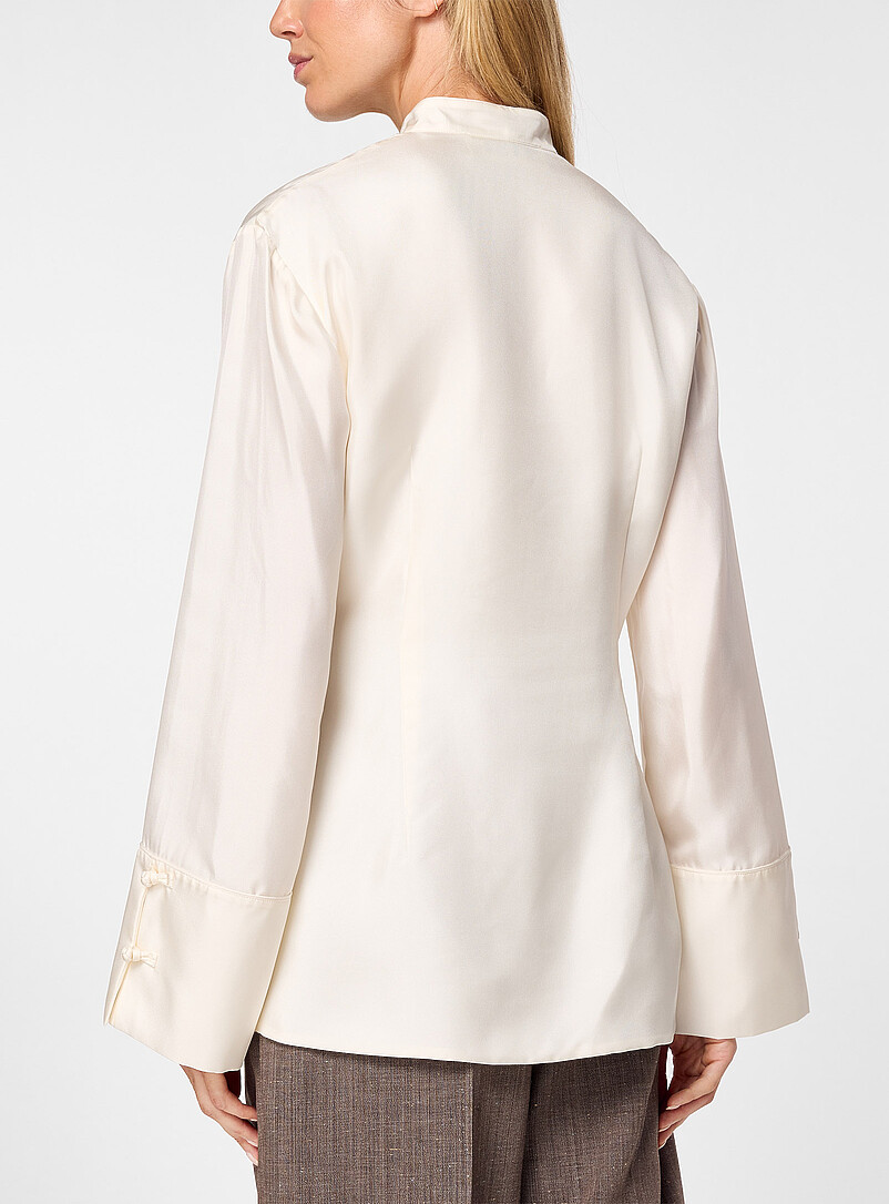 Pure silk pankou blouse product image 3
