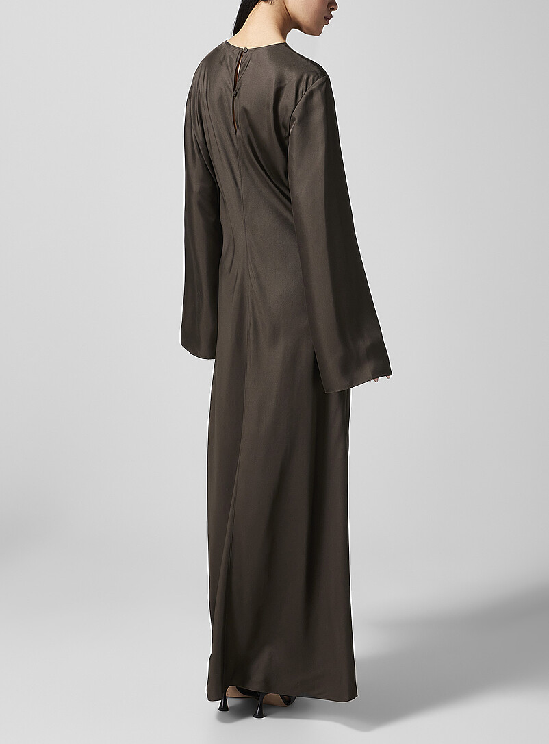 Pure silk loose-sleeve dress product image 3
