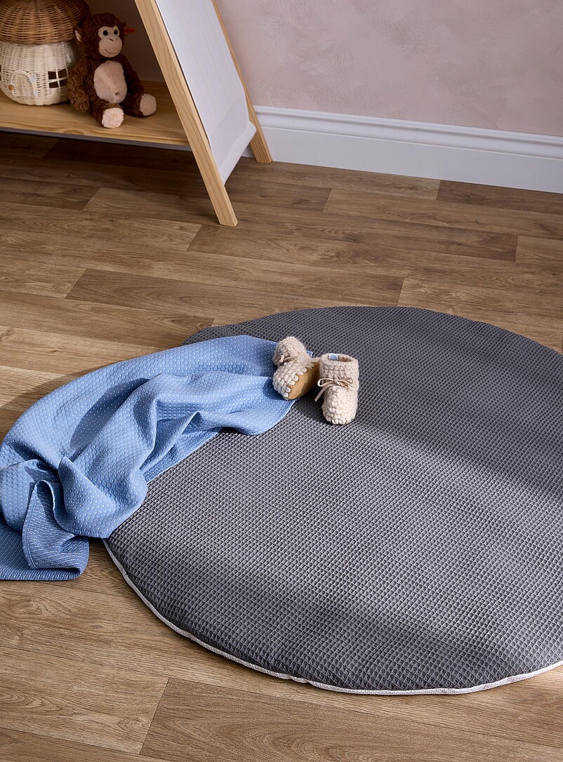 Round waffle play mat Kids | Ève & Jul | Plushies & Dolls | Fabrique ...