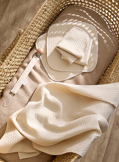 &Egrave;ve & Jul: L'ensemble d'essentiels pour nouveau-n&eacute; Enfant Ivoire - Beige cr&egrave;me