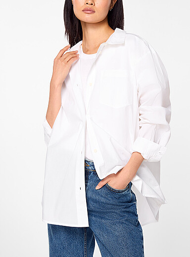 Skall Studio: La chemise amplifi&eacute;e Edgar Blanc pour femme