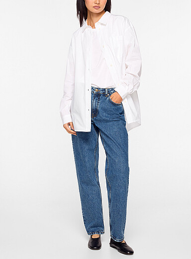 Skall Studio Blue Allison black denim jean for women
